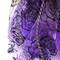 29" Purple & Black Striped Animated Witches Halloween Broom with Bat Accents